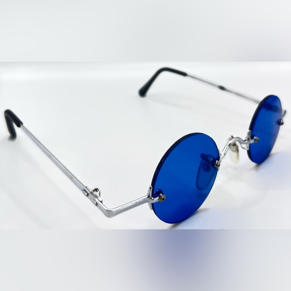 Dr. Peepers 00157834 Silver Round Rimless Sunglasses Frames